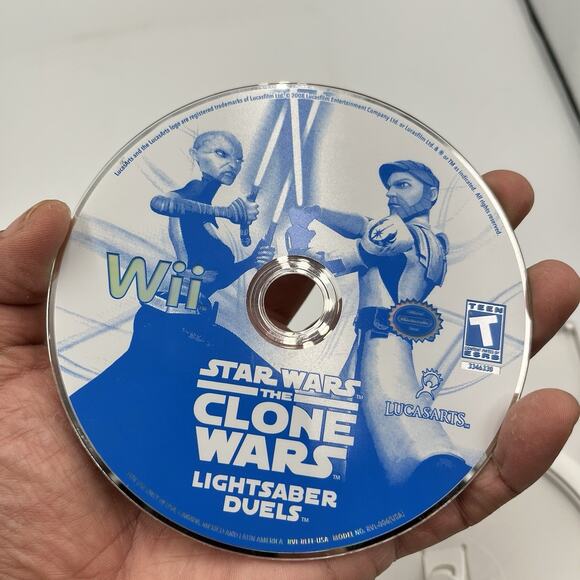Star Wars: The Clone Wars - Lightsaber Duels (Nintendo Wii, 2008) - Picture 6 of 6